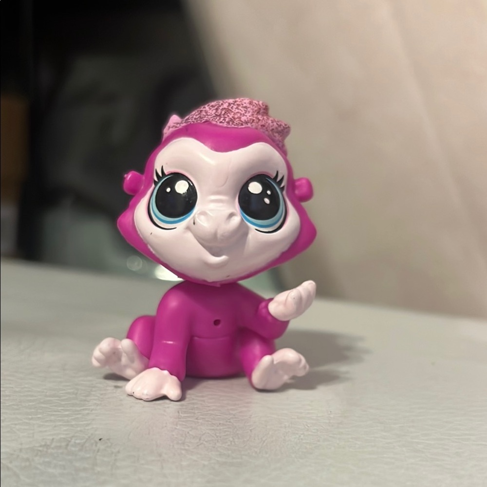 Pink LPS monkey